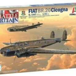 Fiat BR20 Cicogna Fighter Battle of Britain 80th Anniversary 1/72 Italeri