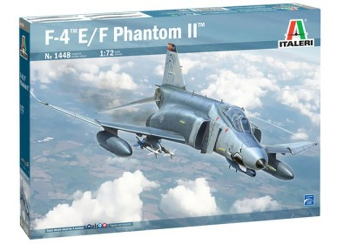 F-4E/F Phantom II Fighter 1/72 Italeri