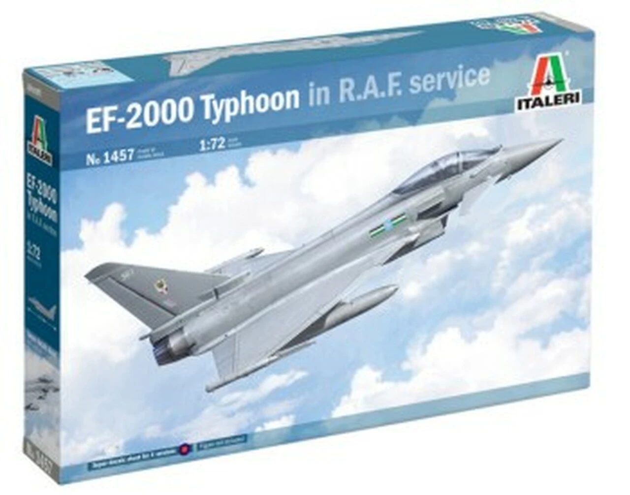 EF2000 Typhoon Eurofighter in RAF Service 1/72 Italeri