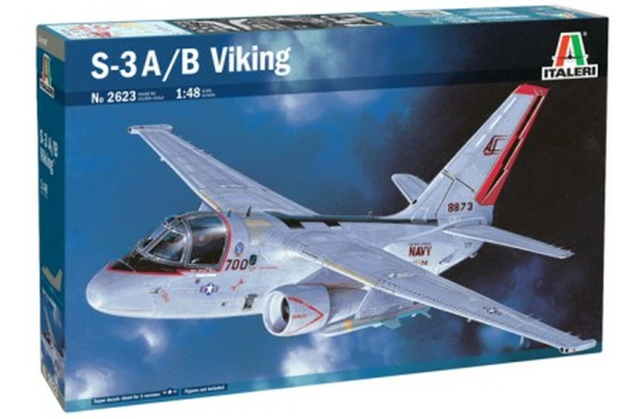 S-3A/B Viking USN Anti-Submarine Aircraft (Limited Run) 1/48 Italeri