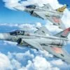 SAAB JA37/AJ37 Viggen Fighter 1/48 Italeri
