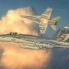 F/A-18E Super Hornet Fighter 1/48 Italeri