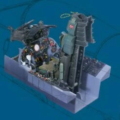 F-104G Starfighter Cockpit 1/12 Italeri