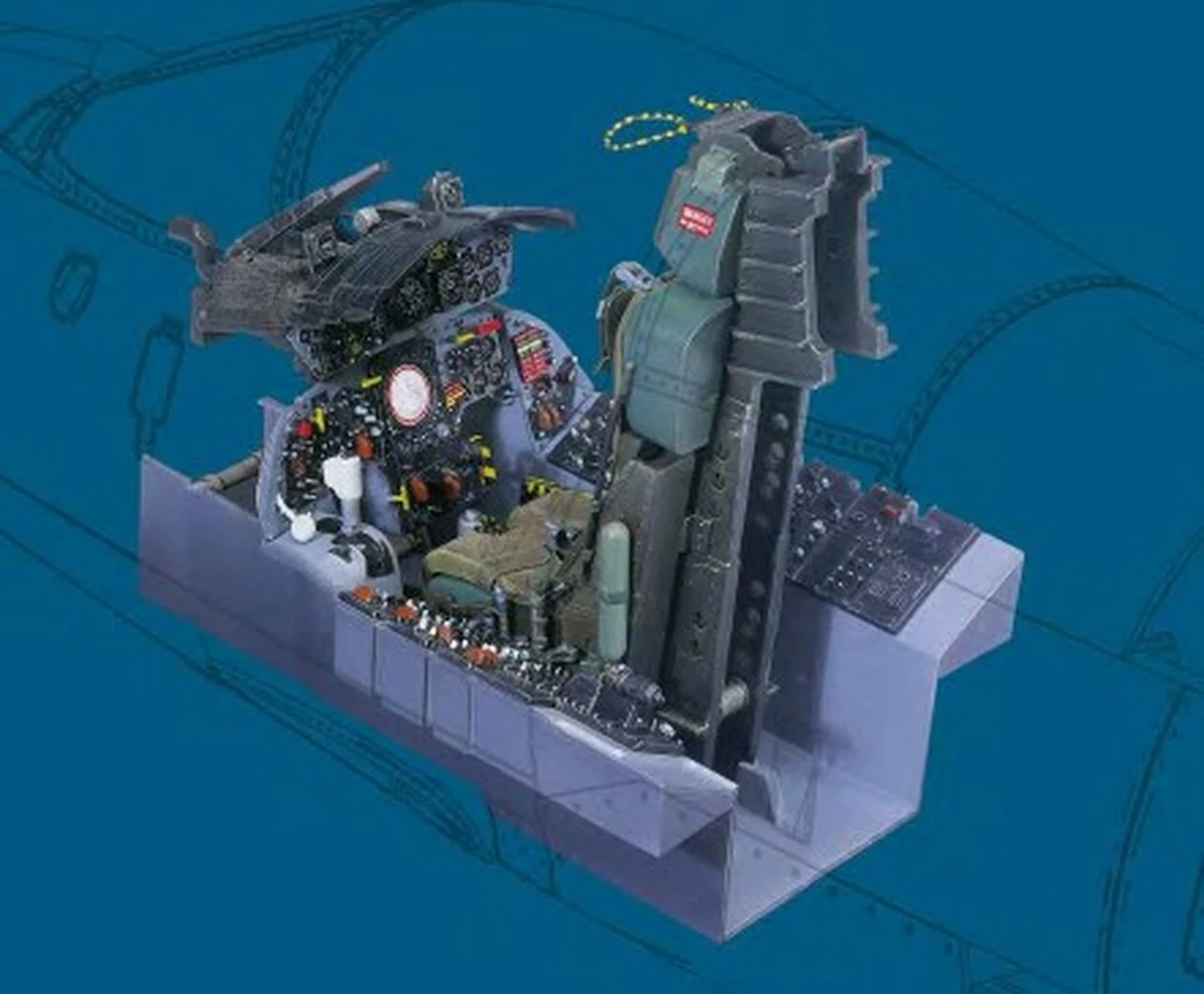 F-104G Starfighter Cockpit 1/12 Italeri