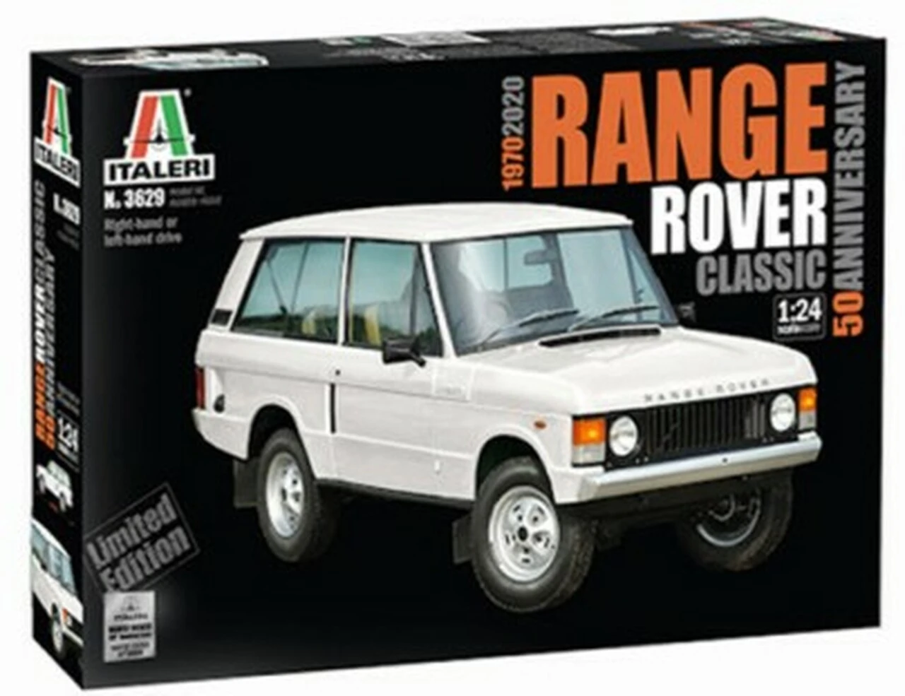 1970 Range Rover Classic SUV 50th Anniversary (Ltd Edition) 1/24 Italeri