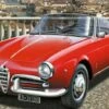 Alfa Romeo Giulietta Spider 1300 Car 1/24 Italeri