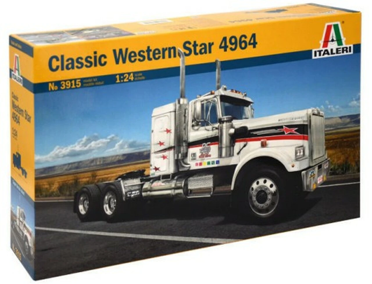 Classic Western Star 4964 US Cab Tractor 1/24 Italeri