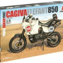 1987 Cagiva Elephant 850 Paris-Dakar Motorcycle 1/9 Italeri