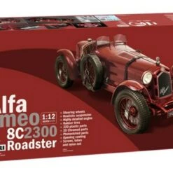 Alfa Romeo 8C2300 Roadster 110th Anniversary 1/12 Italeri