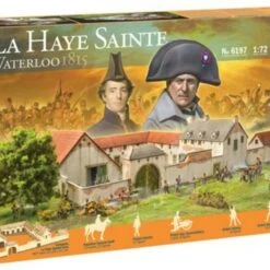 Waterloo 1815 Battle at La Haye Sainte Diorama Set 1/72 Italeri