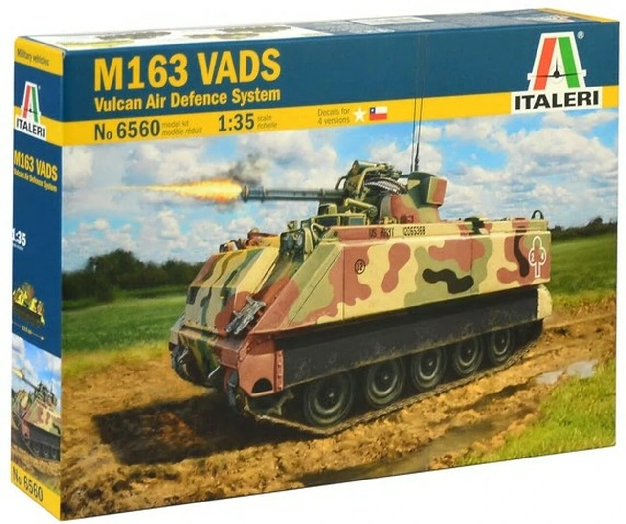 M163 VADS Tank 1/35 Italeri