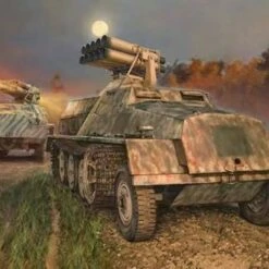 Panzerwerfer 42 w/sWS 15cm Nebelwerfer German Rocket Launcher 1/35 Italeri
