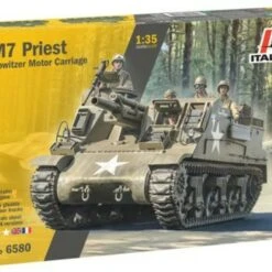 M7 Priest Self-Propelled Howitzer Tank 1/35 Italeri