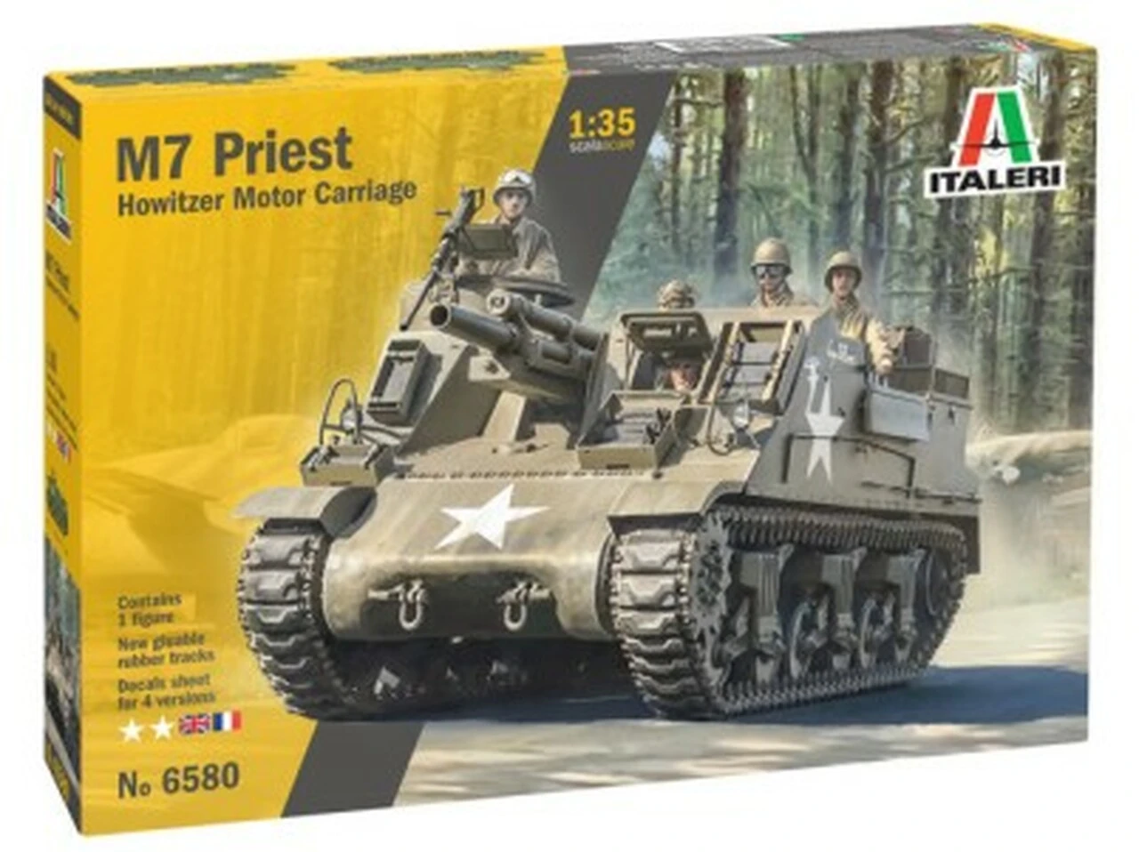 M7 Priest Self-Propelled Howitzer Tank 1/35 Italeri