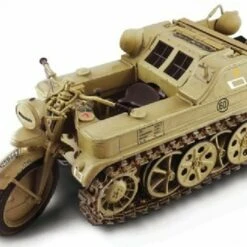 Kettenkrad Sd.Kfz.2 Kleines Kettenkraftrad Typ HK 101 Tracked Motorcycle 1/9 Italeri