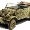WWII Kdf 1 Type 82 Kubelwagen 1/9 Italeri