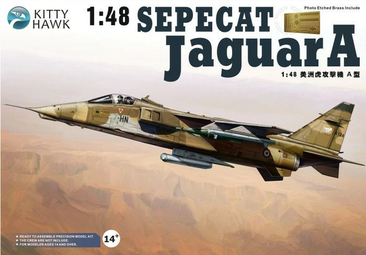 Sepecat Jaguar A 1/48 Kitty Hawk Sepecat Jaguar A 1/48 Kitty Hawk