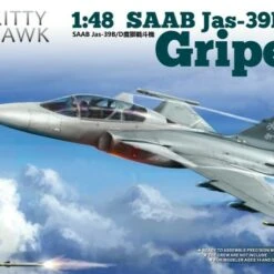 SAAB Jas-39B/D Gripen Fighter 1/48 Kitty Hawk Models