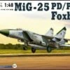 MiG-25 PD/PDS Foxbat Fighter 1/48 Kitty Hawk Models