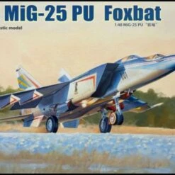 MiG-25PU Foxbat Fighter 1/48 Kitty Hawk Models