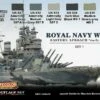 Royal Navy WWII Eastern Approach Early War Camouflage Paint Set #1 Lifecolor