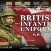 British WWII Infantry Uniforms Acrylic Set (6 22ml Bottles) Lifecolor