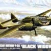 WWII USAAF P-61A Black Widow Glass Nose Aircraft 1/48 Great Wall Hobby