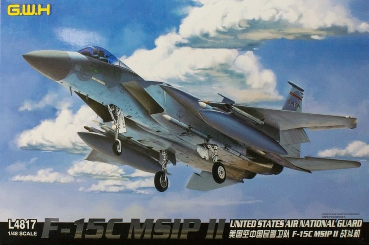 US Air National Guard F-15C MSIP II Aircraft 1/48 Great Wall Hobby