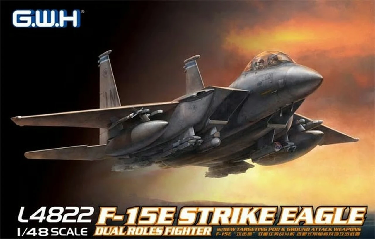 F-15E Strike Eagle Dual Roles Fighter 1/48 Great Wall Hobby