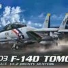 USN F-14D Tomcat VF-2 Bounty Hunters Fighter 1/72 Great Wall Hobby