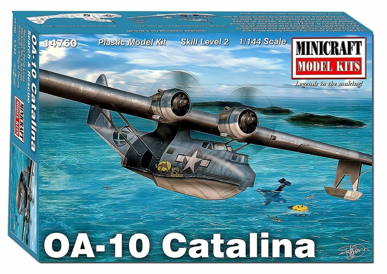 OA-10 Catalina WWII USAAF Search & Rescue Aircraft 1/144 Minicraft