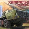 S300PMU1/PMU2 (SA20 Grumble) Air Defense Missile on 5P85SE Missile Launcher 1/72 ModelCollect