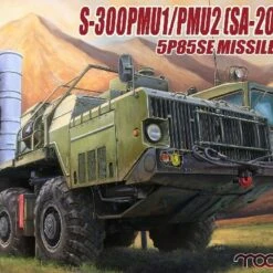 S300PMU1/PMU2 (SA20 Grumble) Air Defense Missile on 5P85SE Missile Launcher 1/72 ModelCollect