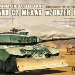 Leopard C2 MEXAS Canadian Main Battle Tank w/Dozer Blade 1/35 Meng Models