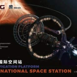 The Wandering Earth Movie: Navigation Platform International Space Station (Snap) 1/3000 Meng Models