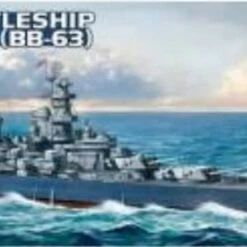 USS Missouri BB-63 USN Battleship 1/700 Meng Models