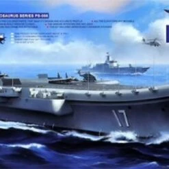 PLA Navy Shandong Chinese Aircraft Carrier (Snap) 1/700 Meng Models
