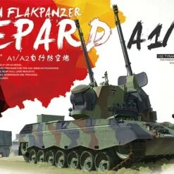 Gepard A1/A2 German Flakpanzer 1/35 Meng Models