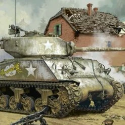 M4A3(76)W Sherman US Medium Tank 1/35 Meng Model Kits M4A3(76)W Sherman US Medium Tank 1/35 Meng Model Kits