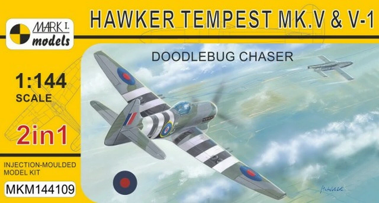 Hawker Tempest Mk V/V1 Aircraft (2 in 1) 1/144 MARK I Models