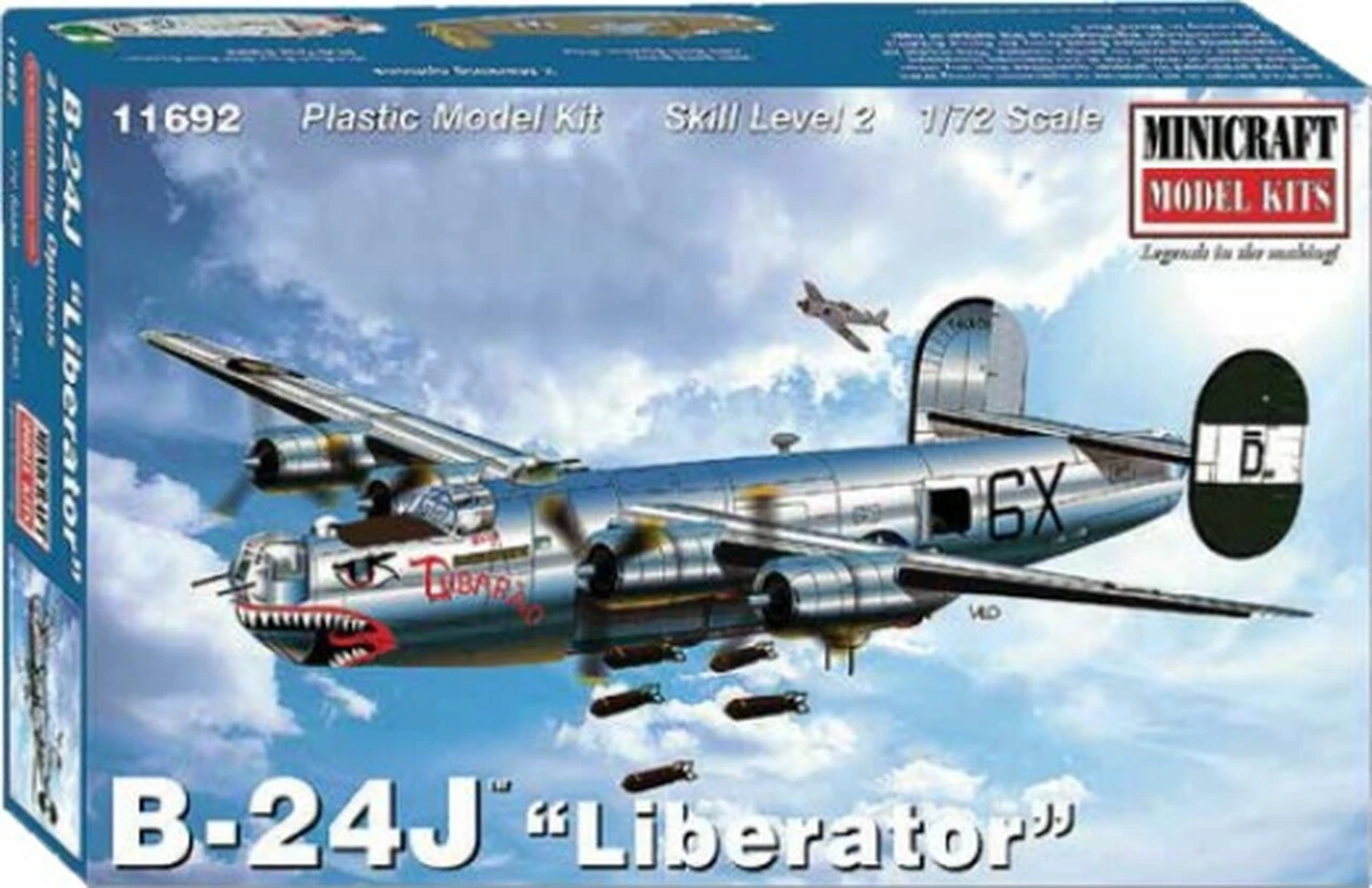 B-24J Liberator USAAF Bomber 1/72 Minicraft