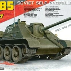 Soviet SU-85 Mod.1943 Mid Production Self-Propelled Gun Tank with Full Interior 1/35 Miniart