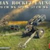 German Rocket Launcher w/28cm WK SPR & 32cm WK Flamm 1/35 Miniart