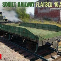 WWII Soviet 16.5-18 Ton Railway Flatbed 1/35 Miniart