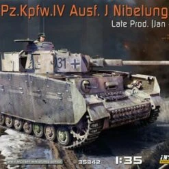 WWII PzKpfw IV Ausf J Nibelungenwerk Late Production Tank w/Full Interior 1/35 Miniart