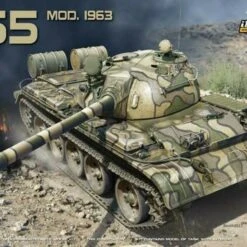 Soviet T-55 Mod. 1963 Tank with Full Interior 1/35 Miniart