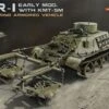 BMR-1 Early Mod w/KMT-5M Mine Clearing Armored Vehicle 1/35 Miniart Models