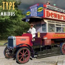 LGOC B-Type London Double Decker Omnibus 1/35 Miniart Models