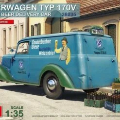 German Type 170V Beer Delivery Truck w/Bottles & Crates 1/35 Miniart