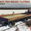WWI Russian 16.5-Ton Railway Non-Brake Flatbed 1/35 Miniart